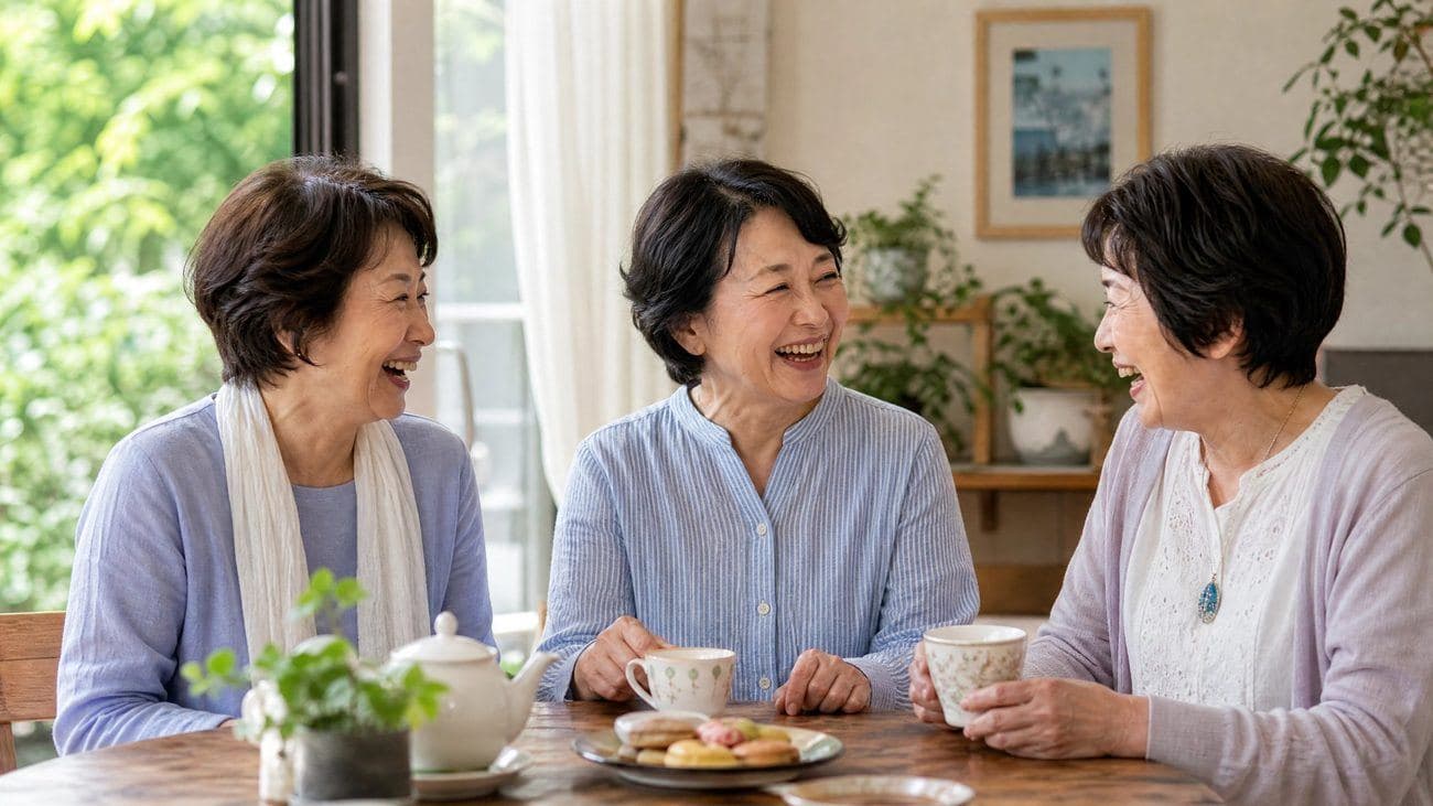 仲間とともに、人生を楽しむ